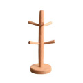 Mug tree Hooks Holds wooden Coffee Cup Holder